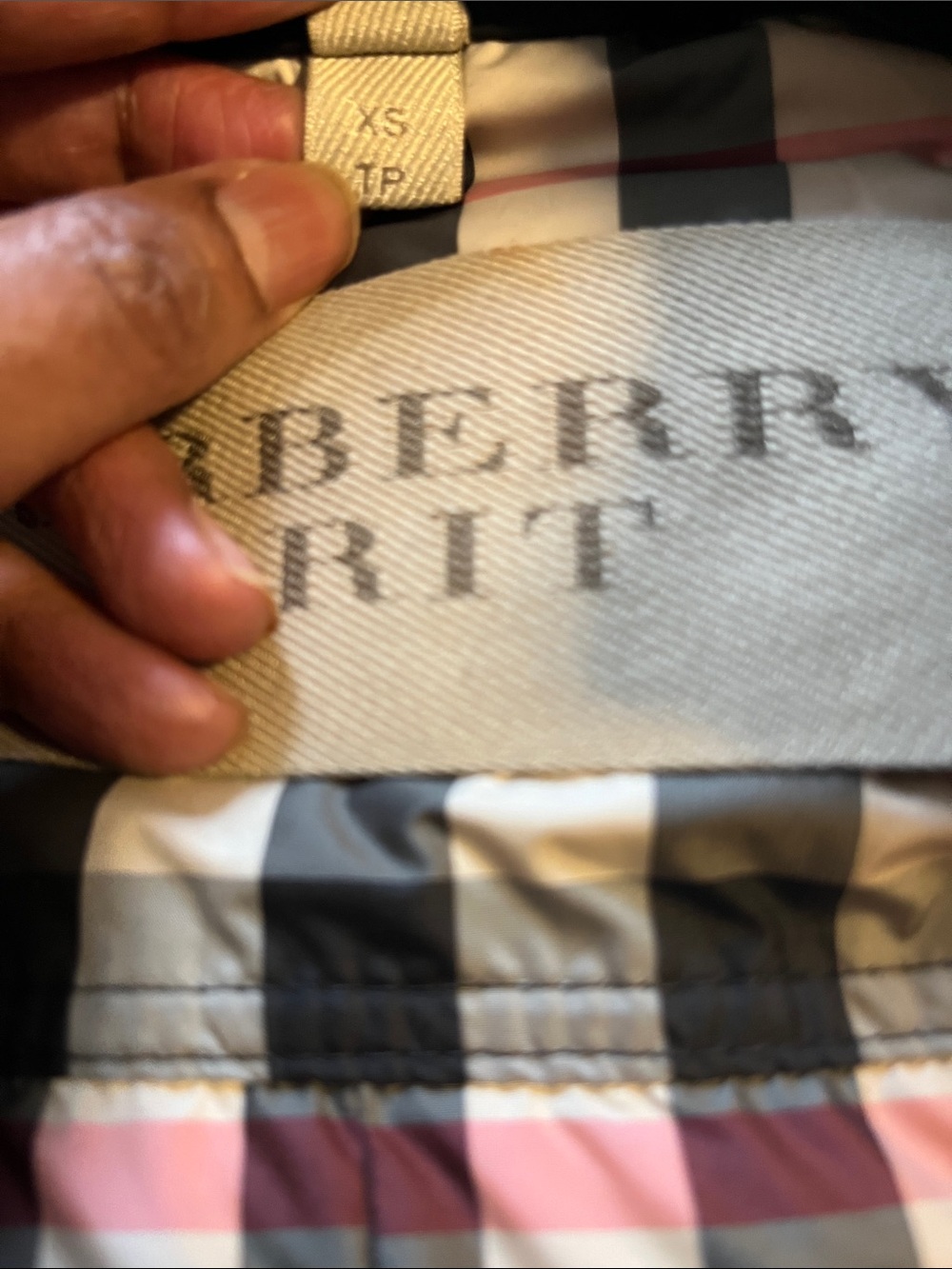 Burberry dark olive green Quilted Double-Breasted Coat with Gold Buttons - Picture 14 of 14